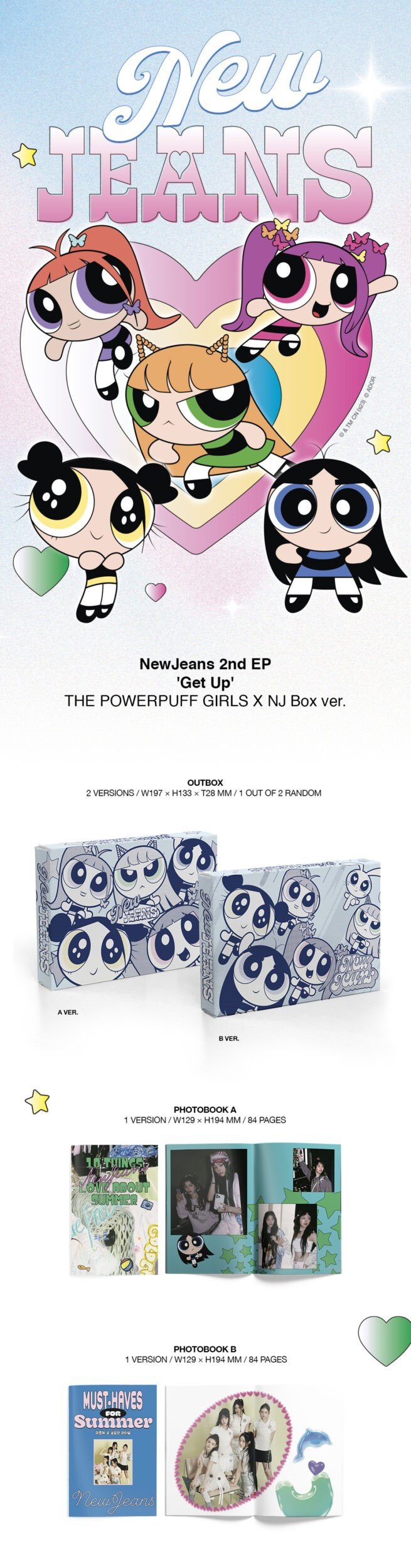 NewJeans - Get Up (The Powerpuff Girls X NJ Box Ver.)